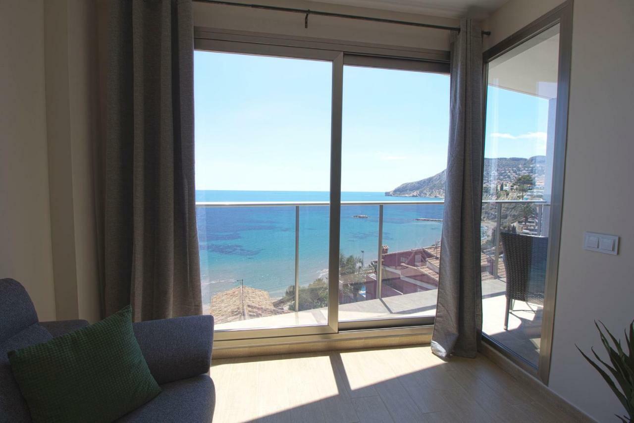 Beautiful Frontline Apartment Melioria With Panoramic Seaview Calpe Exterior foto