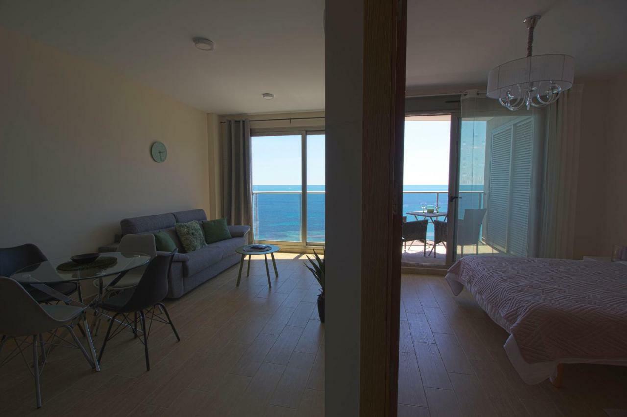 Beautiful Frontline Apartment Melioria With Panoramic Seaview Calpe Exterior foto