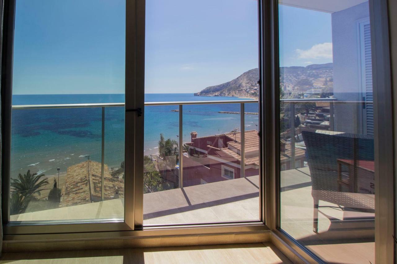 Beautiful Frontline Apartment Melioria With Panoramic Seaview Calpe Exterior foto