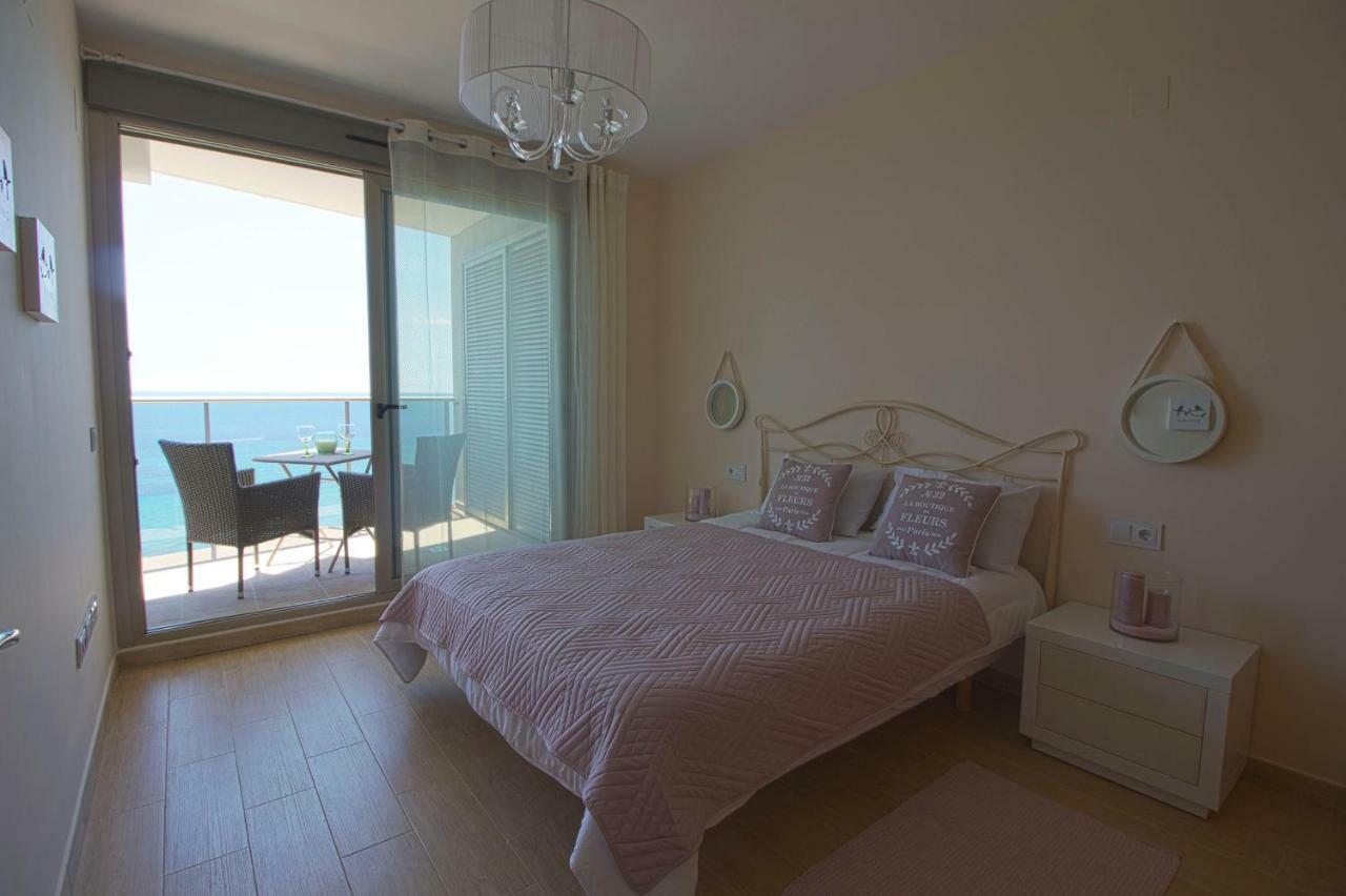 Beautiful Frontline Apartment Melioria With Panoramic Seaview Calpe Exterior foto