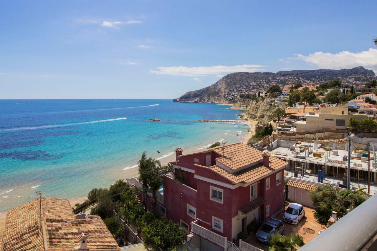 Beautiful Frontline Apartment Melioria With Panoramic Seaview Calpe Exterior foto